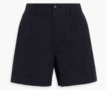 Boy Shorts aus Twill aus einer Baumwoll-Leinenmischung