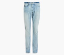 L'Homme Jeans mit schmalem Bein aus Denim inausgewaschener Optik 29