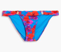 Bia tief sitzendes Bikini-Höschen mit floralem Print