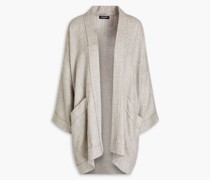 Kimono aus einer Alpakamischung mit Flammgarneffekt 0