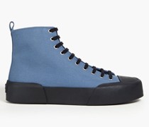 High-Top-Sneakers aus Canvas
