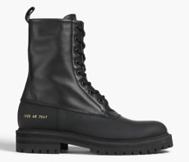 Combat Boots aus Leder