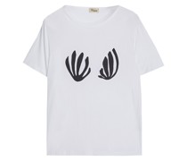 Bedrucktes T-Shirt aus Jersey aus Stretch-MicroModal® M
