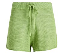 Shorts aus Häkestrick aus einen