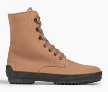 Combat Boots aus Shearling