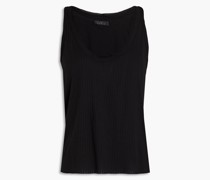 Geripptes Tanktop aus einer Tencel™-Baumwollmischung
