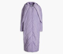 Bonny quilted shell hooded coat