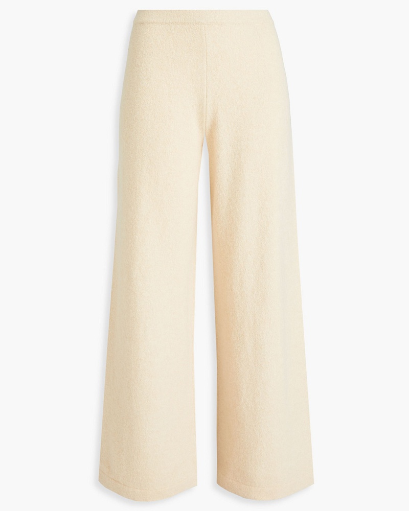 Vince Damen Easy Hose mit weitem Bein aus einer Wollmischung Vince Damen Easy Hose mit weitem Bein aus einer Wollmischung