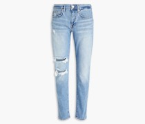 Skinny Jeans aus Denim inausgewaschener Optik 28
