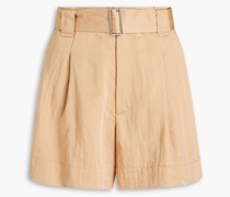 Grayson Shorts aus Crêpe mit Falten