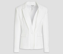 Maxi Blazer aus Stretch-Crêpe