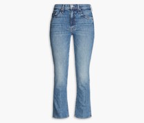 Insider Ankle hoch sitzende Cropped Bootcut-Jeans 29