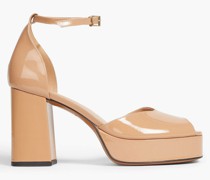 Franciscalow Pumps aus Lackleder mit Kristallverzierung
