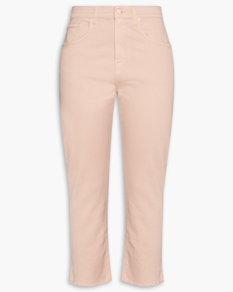 7 for all mankind Damen Hoch sitzende Karottenjeans 25