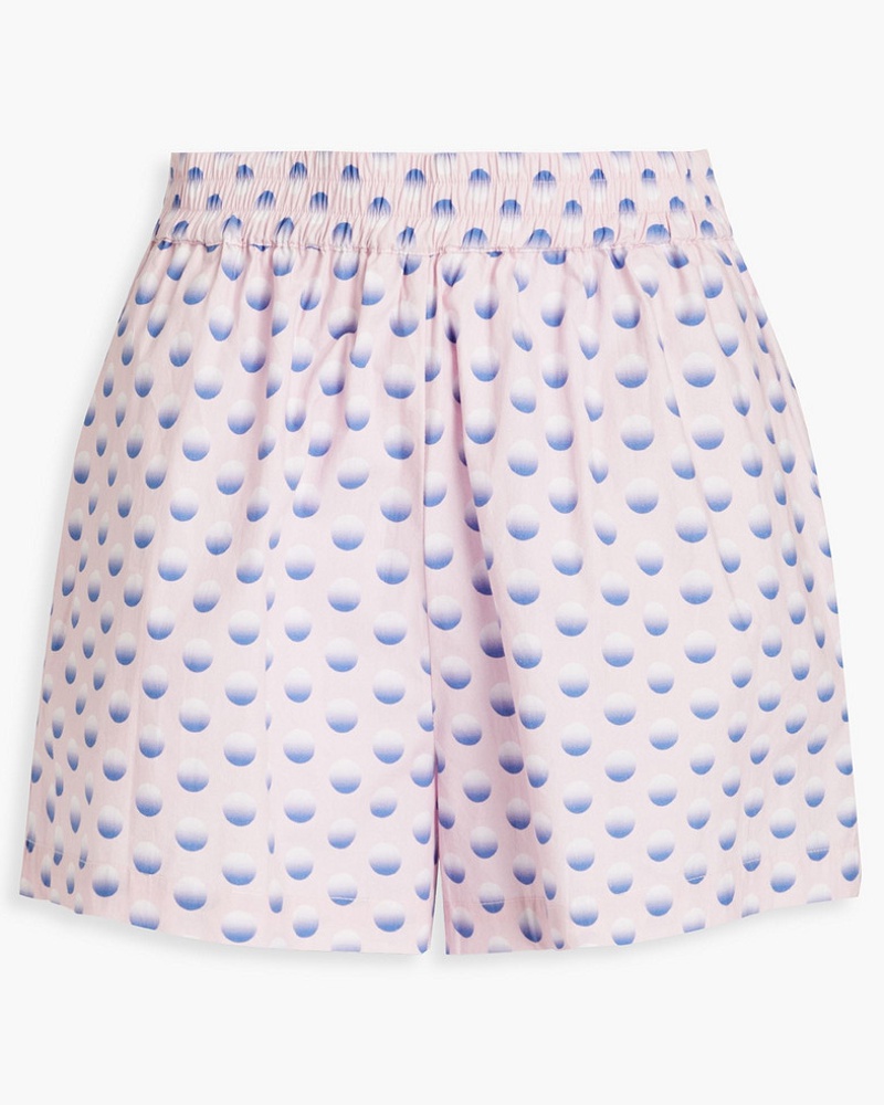 SUMMERY COPENHAGEN Damen Guggi Shorts aus Bio-Baumwollpopeline mit Polka-Dots