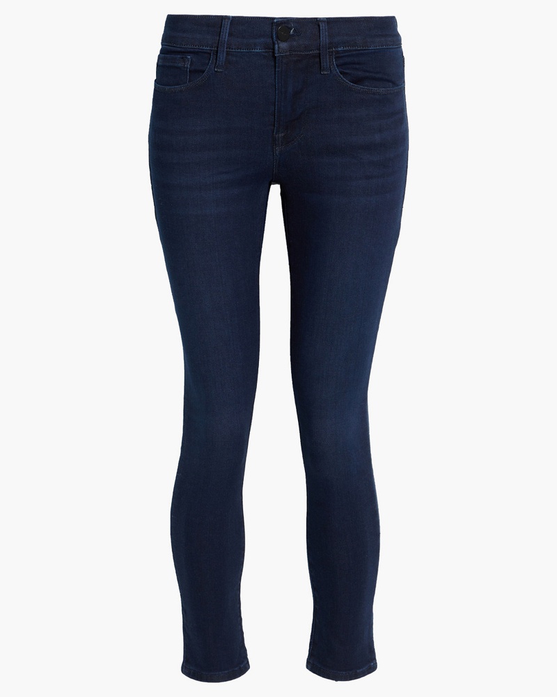 Frame Denim Damen Le Skinny De Jeanne halbhohe Cropped Skinny Jeans 23