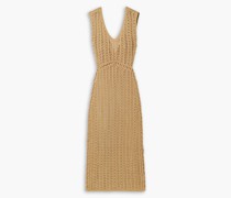 Tallara Maxikleid au gehäkelter Pima-Baumwolle