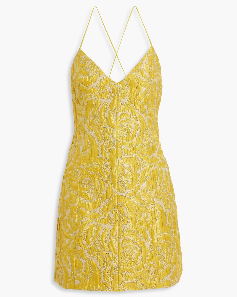 Alice + Olivia Damen Alice OliviaTayla cloqué-jacquard mini dress