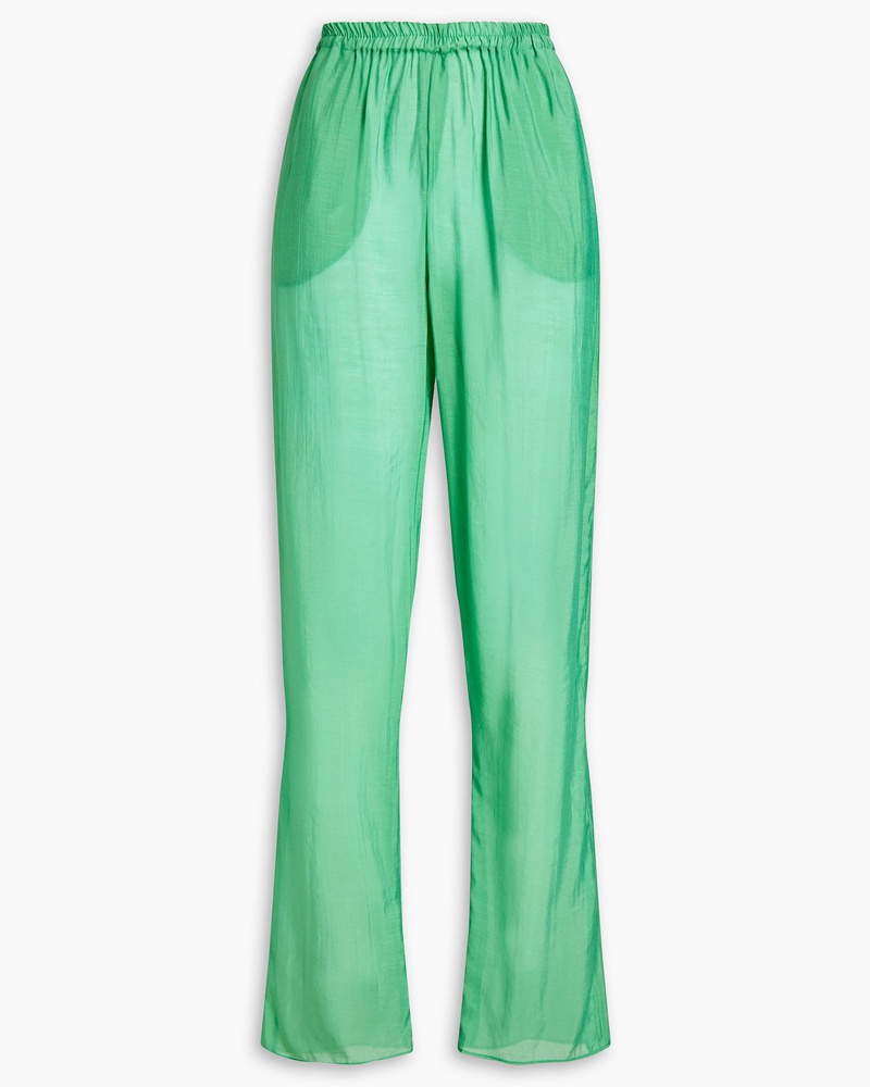 Bambah Damen Petra Hose mit geradem Bein aus Webstoff mit Fammgarneffekt Bambah Damen Petra Hose mit geradem Bein aus Webstoff mit Fammgarneffekt