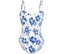 The Taylor Badeanzug mit Schleife und Blumenprint