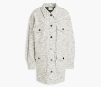 SaliaGZ Hemd aus Bouclé-Tweed aus einer Baumwollmischung