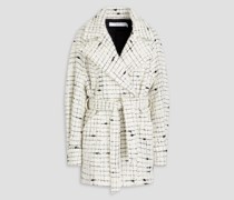 Mantel aus Bouclé-Tweed