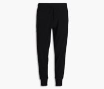 Cropped Track Pants aus Frottee