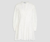 Franca Hemdkleid inMinilänge aus einer Baumwollmischung mit Lochstickerei L