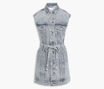 Trucker Minikleid aus Denim