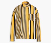 Poloshirt aus Baumwoll-Jersey mit Streifen