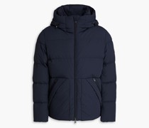 Sierra Supreme Daunenjacke aus gestepptem Shell mit Kapuze