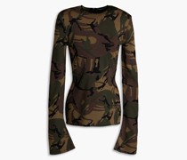 Oberteil aus Jacquard-Strick