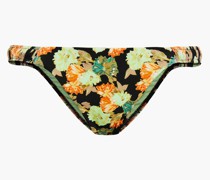 Riveria tief sitzendes Bikini-Höschen mit floralem Print