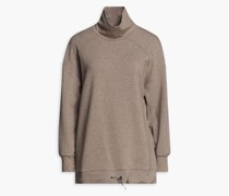 Morrison meliertes Sweatshirt aus Frottee aus einer Baumwollmischung