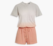 Playsuit aus Baumwoll-Jersey mit Farbverlauf S