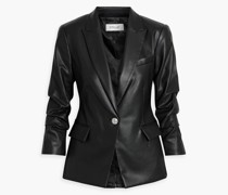 Blazer aus Kunstleder