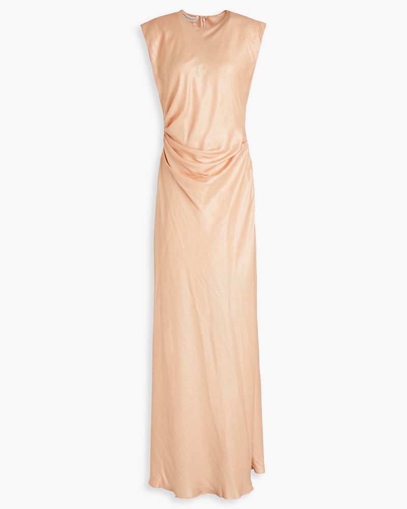 Philosophy Di Lorenzo Serafini Damen Draped crepe de chine maxi dress
