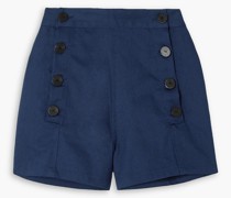 Sailor Shorts aus Bauwoll-Twill