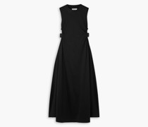 Maxikleid aus Baumwoll-Jersey mit Cut-outs