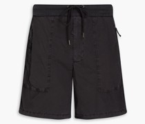 Shorts aus Stretch-Baumwolle mit Tunnelzug