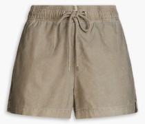 Shorts aus Baumwoll-Oxford 0