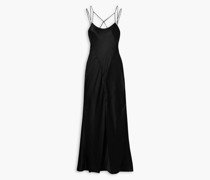 Cage Robe aus Seiden-Charmeuse