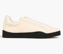 Venus Sneakers aus Bio-Canvas mit Ledereinfassung