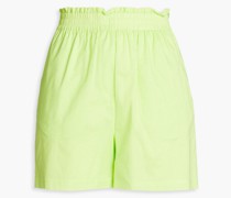 Neonfarbene Shorts aus Baumwolle