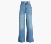 Onassis hoch sitzende Jeans mit weitem Bein 26