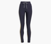 Aika gestreifte Stretch-Leggings