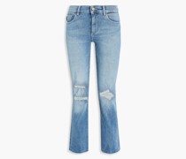 Mara halbhohe Cropped Jeans mit schmalem Bein inDistressed-Optik 24