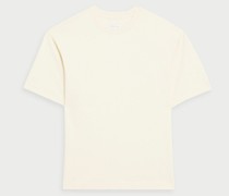 T-Shirt aus Baumwo-Piqué