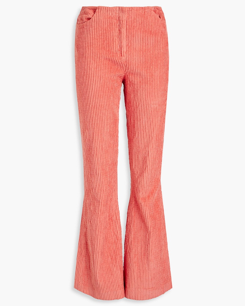 Acne Studios Damen Schlaghose aus Cord aus Stretch-Baumwolle