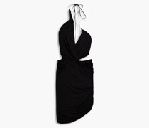 Drapiertes inikleid aus odal-Jersey it Cut-outs